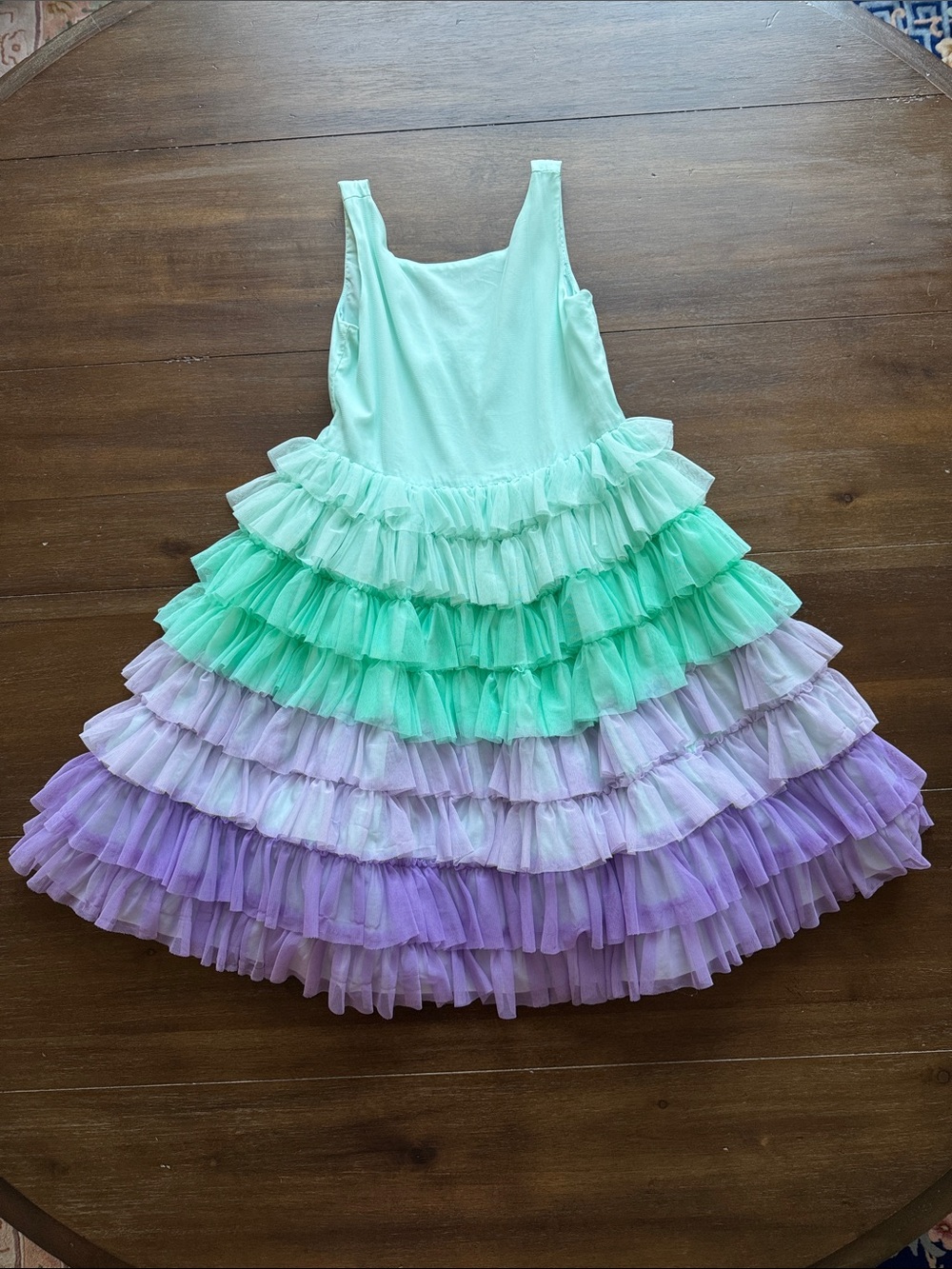NWOT Sz 10 Disney X Janie and Jack Ariel The Little Mermaid tulle princess dress